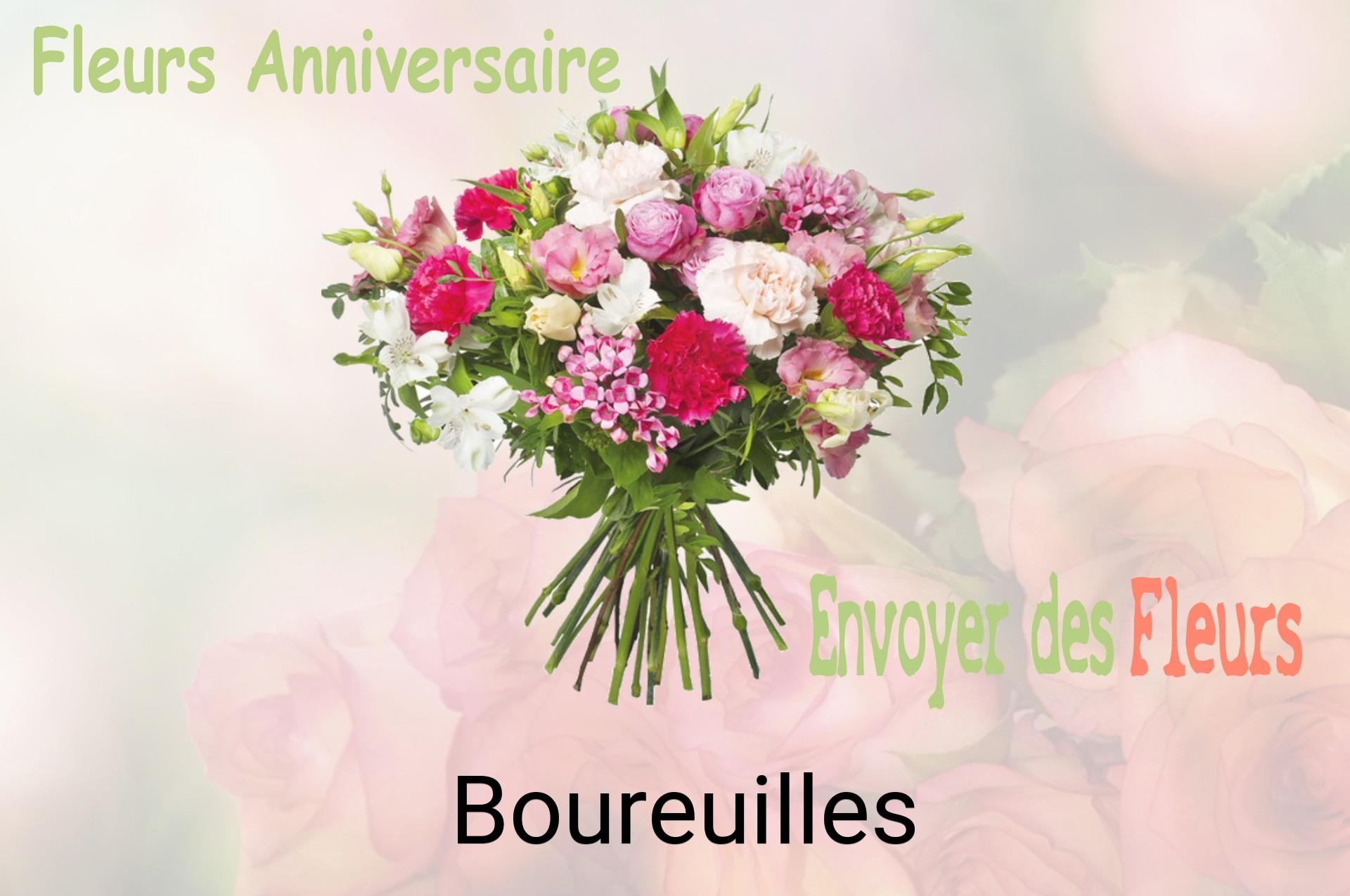 Bouquet de fleurs d’anniversaire livré à Boureuilles